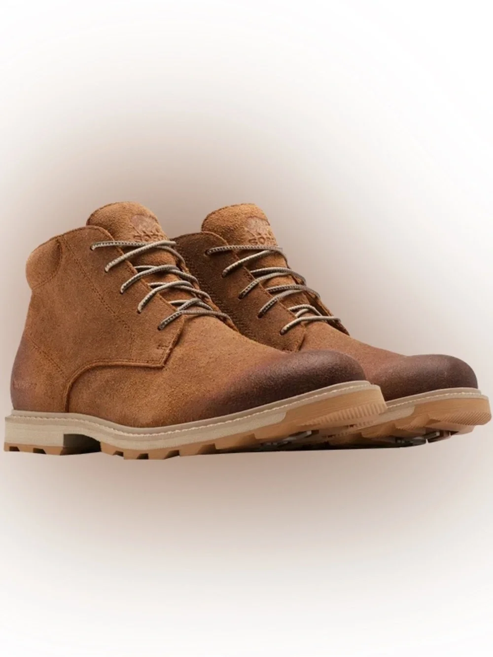 Sorel Madson II Waterproof Chukka Boots Men’s Size 12 NWT Suede Tobacco Casual